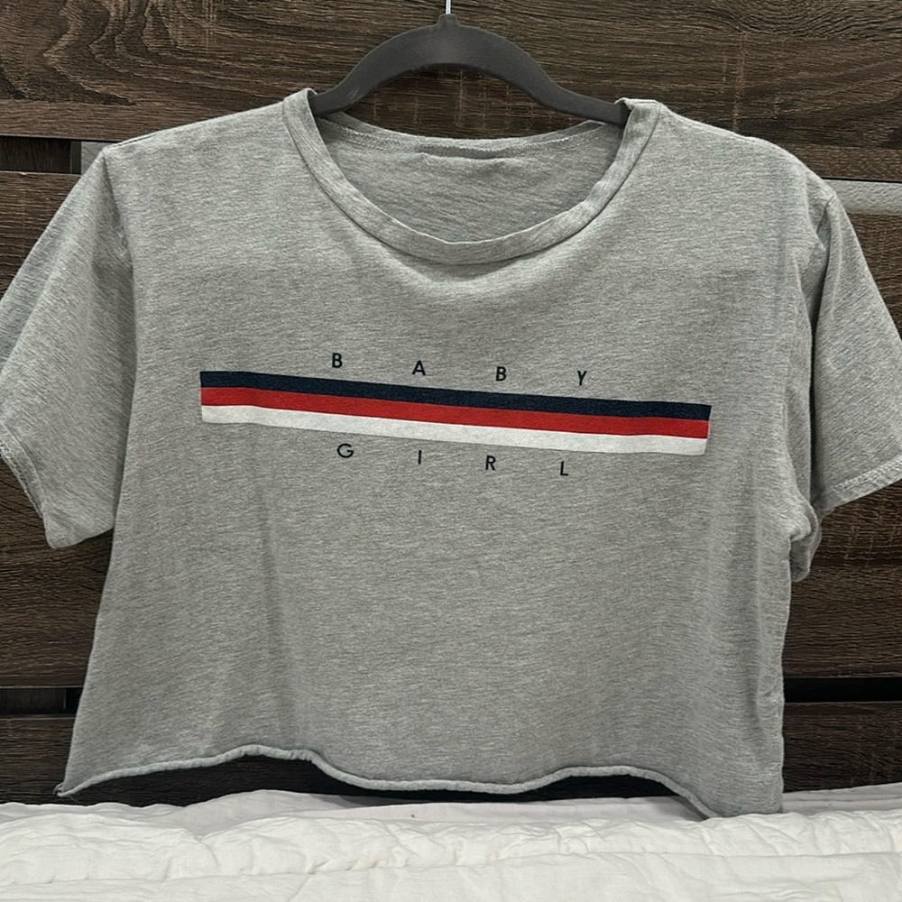 “Baby Girl” crop top